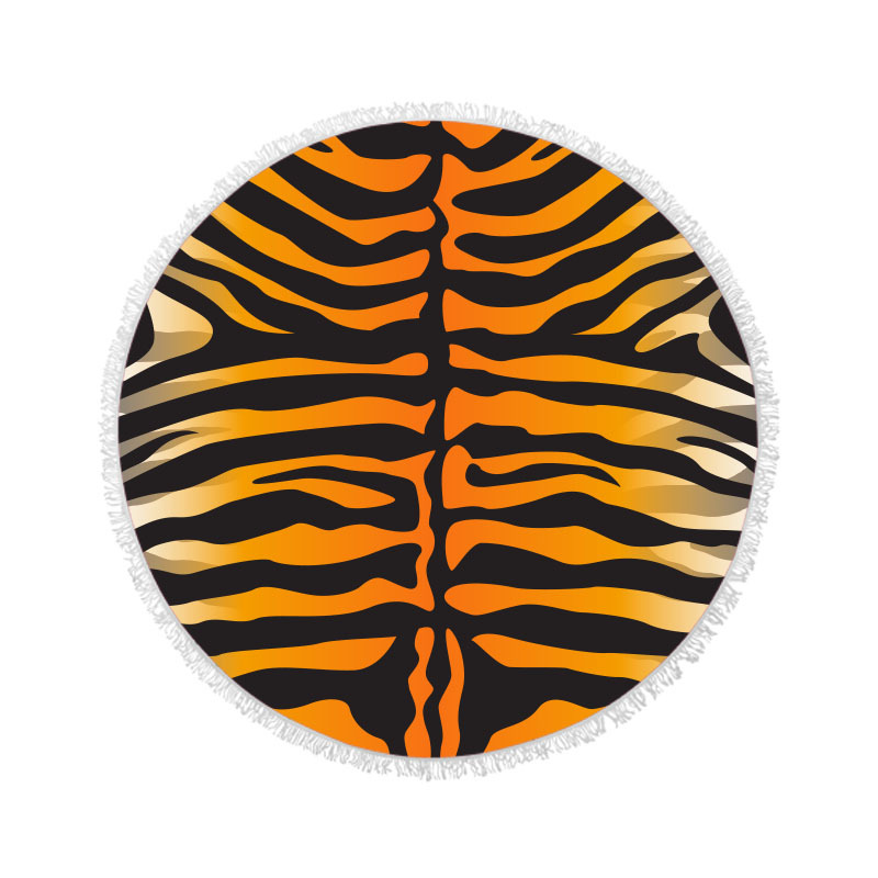 Flamingo microfibra de playa redonda Toalla de baño poliéster algodón impresión Toalla de playa absorbente Toalla de baño lote