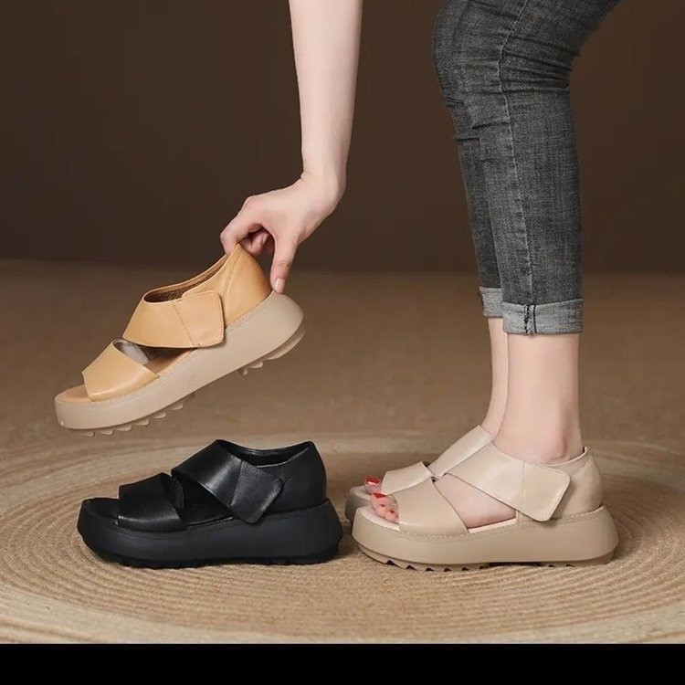 (Mới) Mã H6700 Giá 460K: Giày Dép Sandal Nữ Tatdho Hàng Mùa Hè Phục Cổ Cổ Điển Miệng Cá Giày Dép Nữ Chất Liệu G01 Sản Phẩm Mới, (Miễn Phí Vận Chuyển Toàn Quốc).