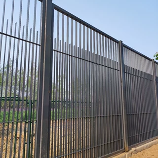 定制锌钢围墙护栏铁艺围栏小区防护栏铁栅栏学校围墙隔离栏防护栏