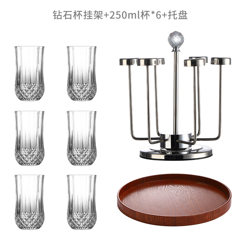 Modelo a vaso de agua (6 en stock) + estante de Copa giratorio + bandeja
