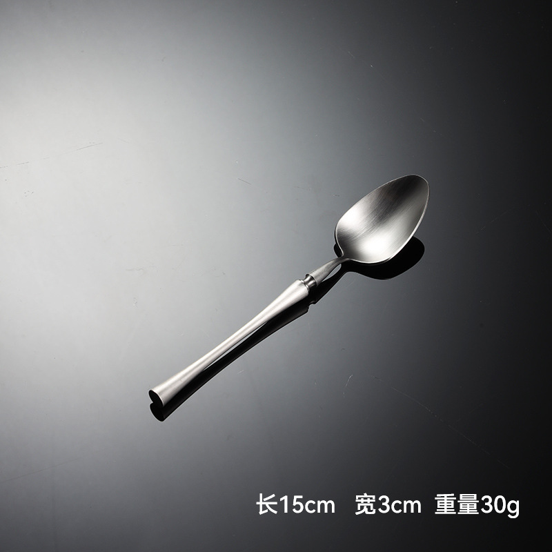 エイン304ステンレス製スリムデザイン洋食器セット、複数サイズ展開、ナイフ・フォーク・スプーンセット、ホテルギフト・食事用|undefined