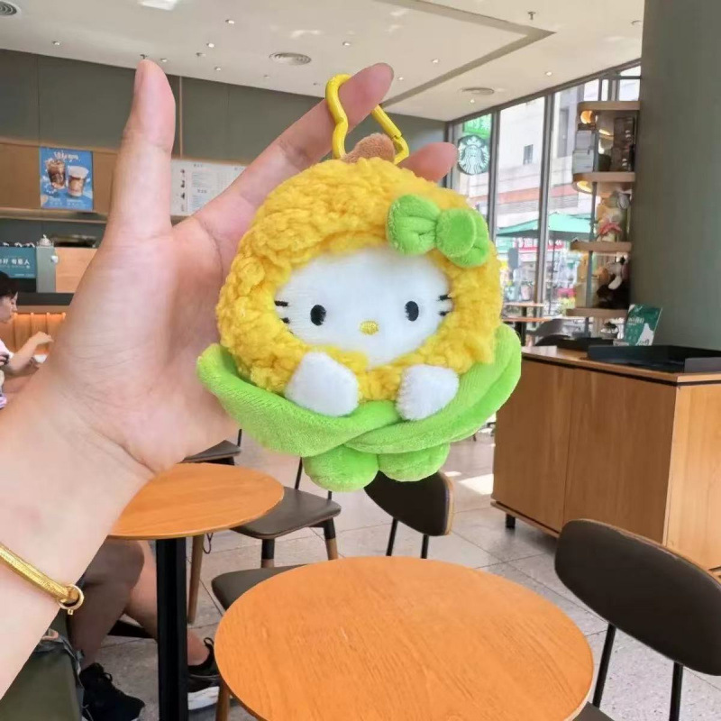 日本のかわいいカードキャプターキティサンリオクロミシナモンドッグぬいぐるみペンダント人形装飾|undefined