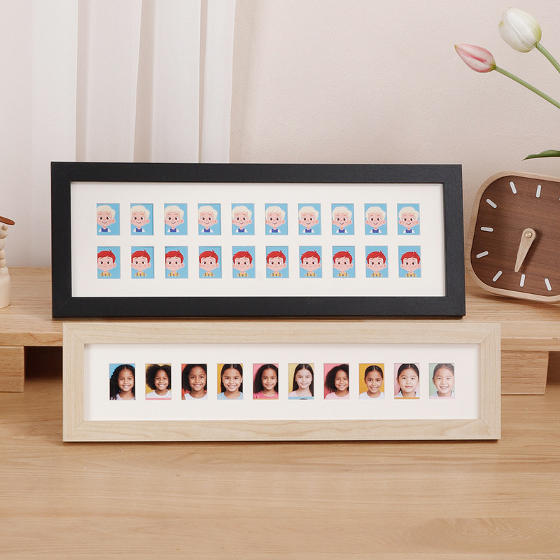 Children's Growth Photo Frame Campus Time Record Table 1-inch Certificate Photo Baby Campus Memorial Picture Frame Wholesale Children's Growth Photo Frame Campus Time Record Table 1-inch Certificate Photo Baby Campus Memorial Picture Frame Wholesale