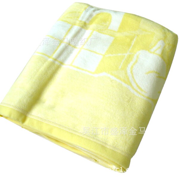 Hot selling printed flower regeneration RPET double -sided velvet…