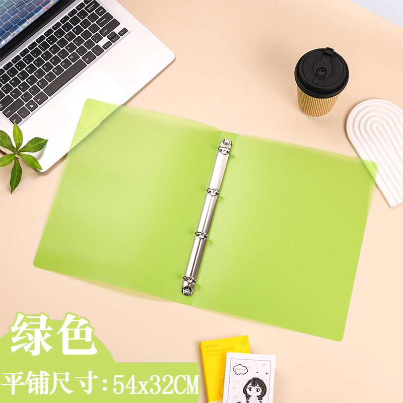 녹색 A4 PP 폴더