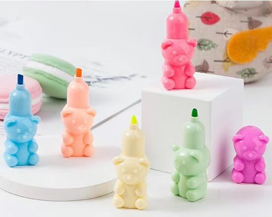 130g Weight Marker Pen Stationery Type Cartoon Octopus Coloring Painting Graffiti Mark Fluorescent Pen 1pcs
