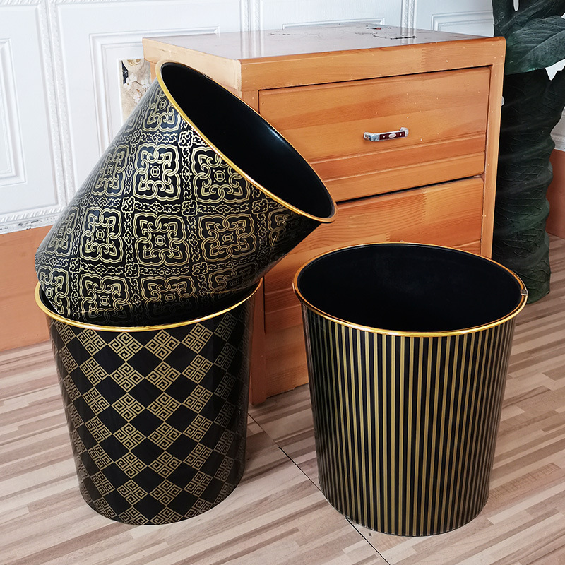 Phnom Penh Trash Bin Household Kitchen Bathroom Waste Storage Plastic Trash Bin Waste Bin
