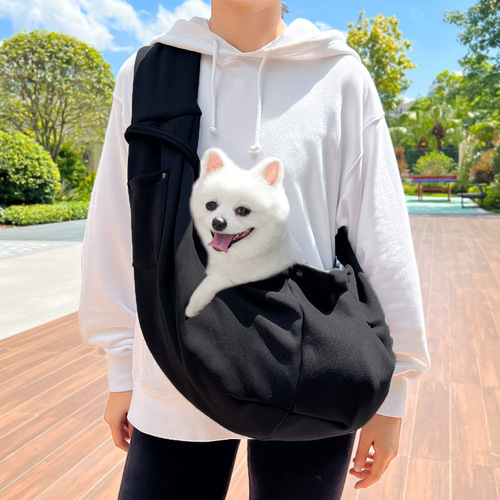 Cross-border cat pet backpack new winter autumn single-shoulder crossbody bag cat bag dog travel bag dog supplies Bichon