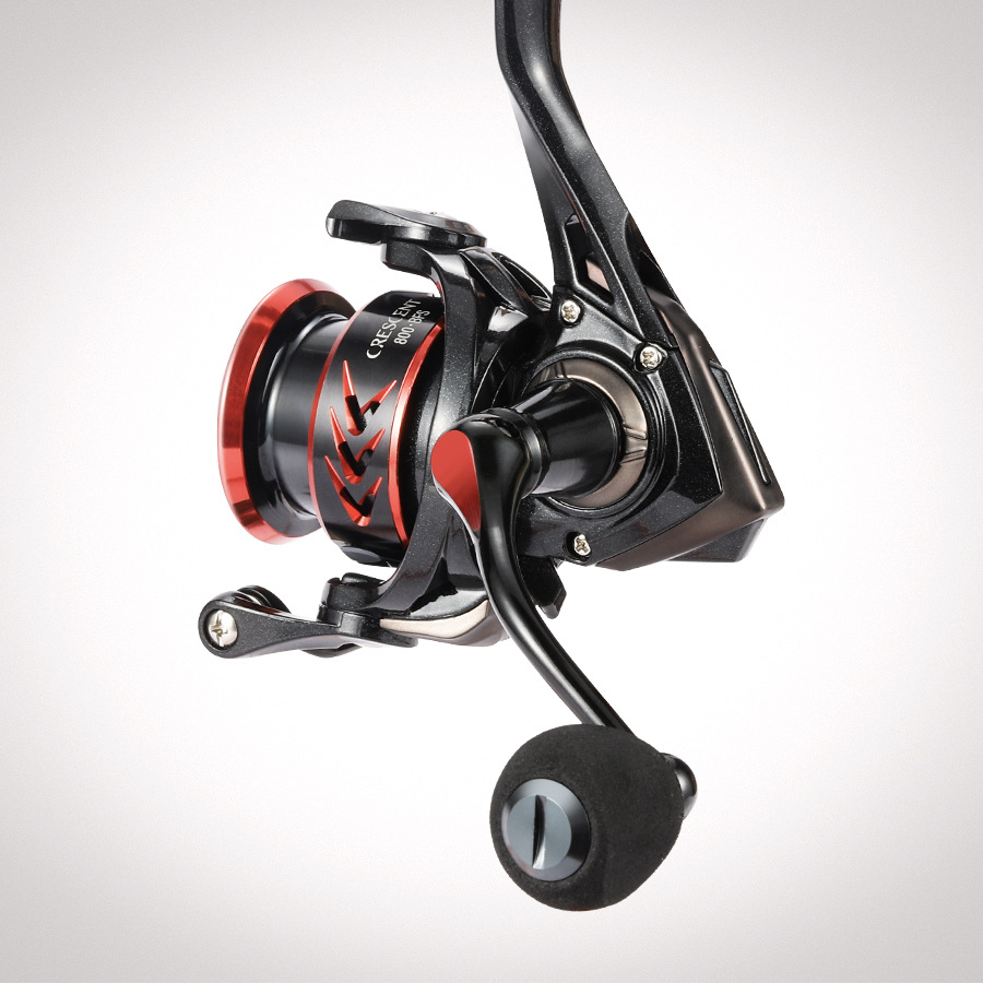 Sr. carrete insignia miniatura carrete de pesca luya rueca 1000 tipo carrete de pesca corriente caballo boca blanco raya carrete de pesca