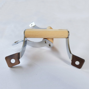 110 center hole distance natural beech white iron flat ear