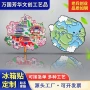 博物馆动画动漫纪念冰箱贴