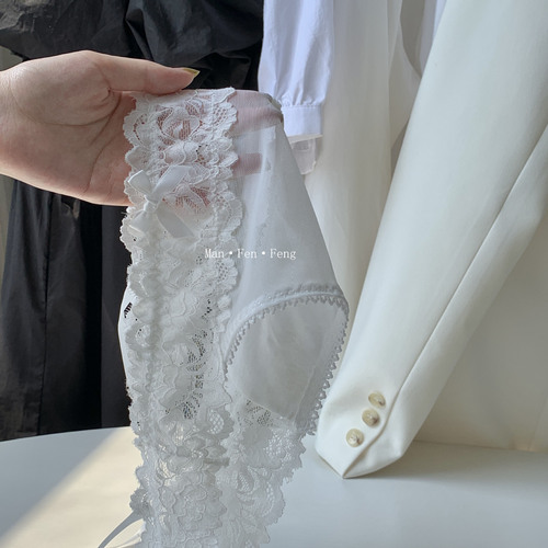 Falling into the skirt 2.0~French sexy lace lace panties for women, low-waist summer thin pure lust breathable briefs