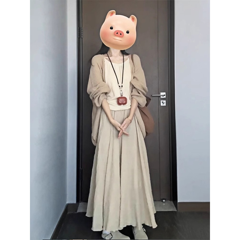 小个子连衣裙女春秋日季2025年新款高级感女神穿搭气质减龄一整套|undefined