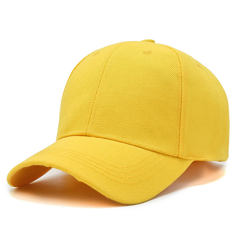 Gorra de béisbol unisex lisa image 13