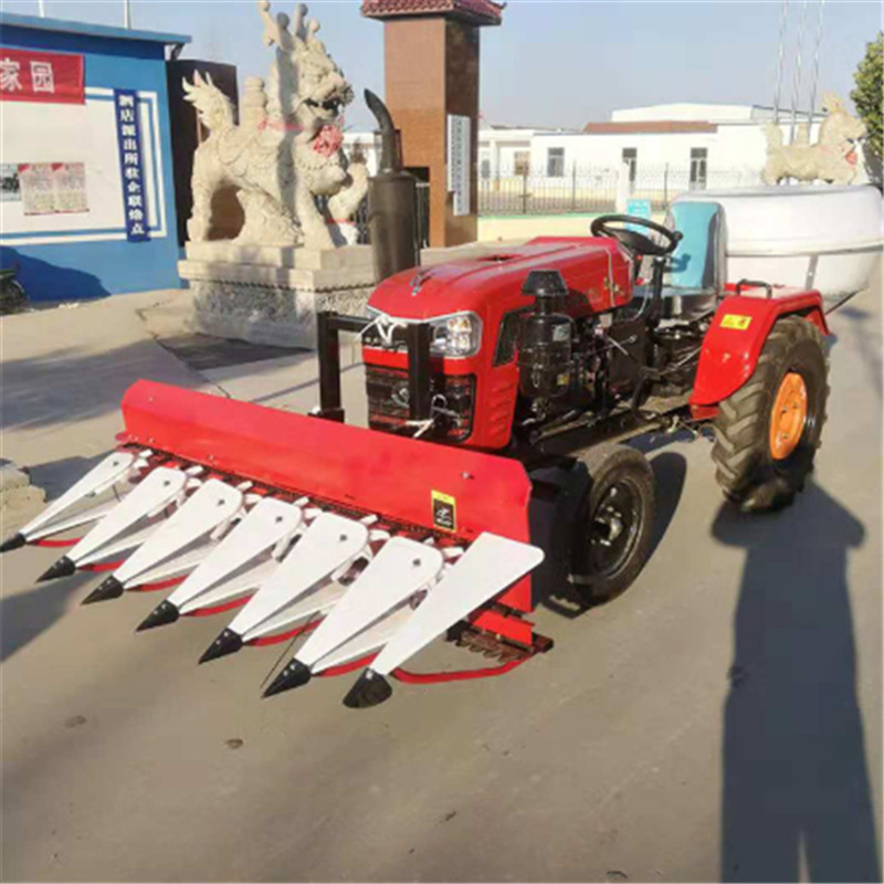 工厂热销防缠绕立刀收割机 四轮车前置割草机 苜蓿玉米秸秆割晒机