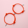 Magnetic bracelet for beloved suitable for men and women, woven accessory, wholesale