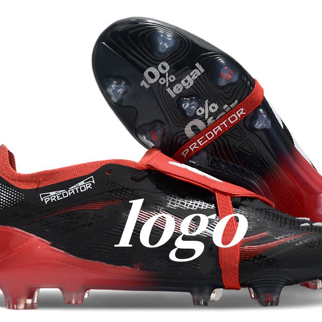 Los fabricantes de Putian venden al por mayor Halcón transfronterizo de 25 generaciones PREDATOR ACCURACY zapatos de fútbol con clavos fg de lengua abatible