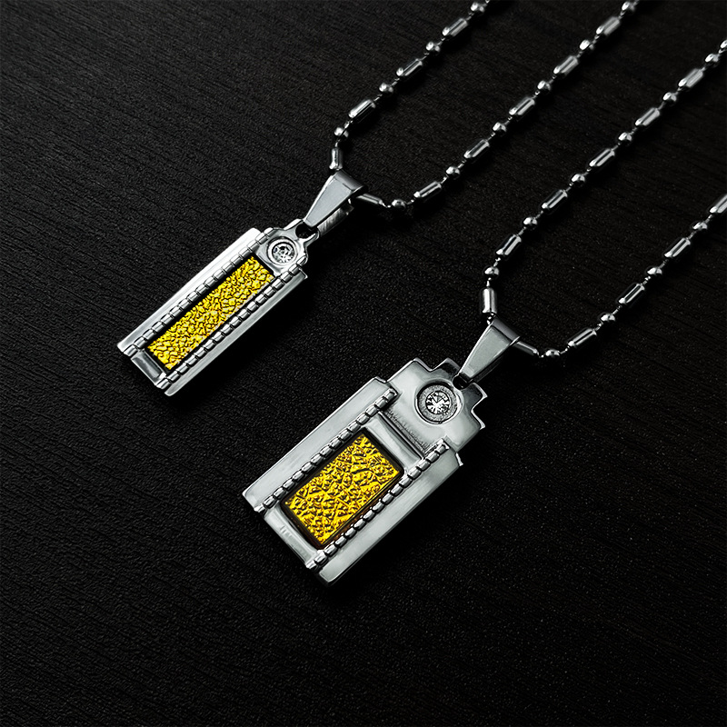 All Seasons Season 1 Piece 316 Stainless Steel Geometric Polished Pendant