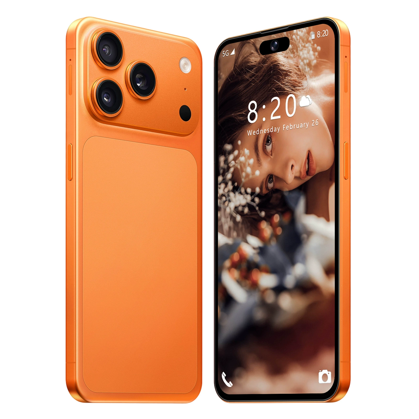 (Переходная торговля), смарт-мобильный телефон Dynamic Island, intel core i17, 17 pro max, 7.3 дюйма, Android