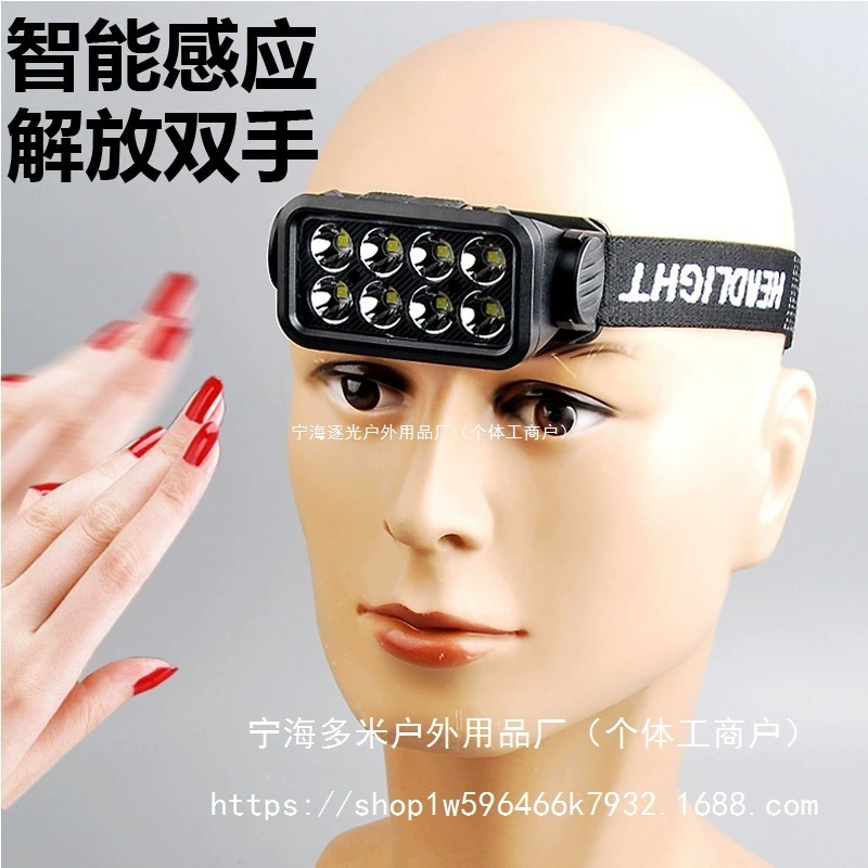 Xiaoweitongxue, набор рабочих инструментов, умный фонарь, индукционная походная шахтерская лампа