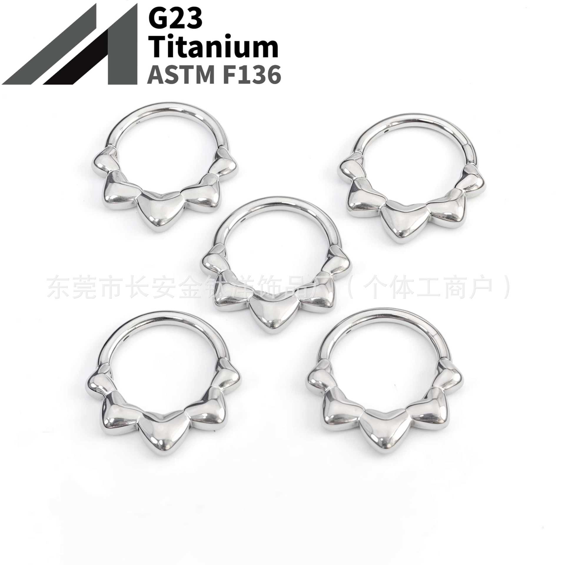 16G labret stud size and finish detail