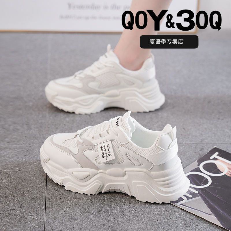 Zapatos deportivos de primavera y otoño nuevos zapatos deportivos de estilo nacional transpirables de estudiantes de estilo de mujer