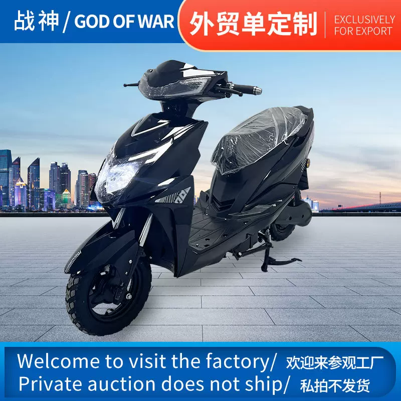 出口欧洲电动车大功率60V外卖高速长跑王外国成人电动车外贸跨境
