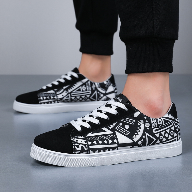 Chaussures décontractées pour homme baskets style hip hop basse_voghion.com