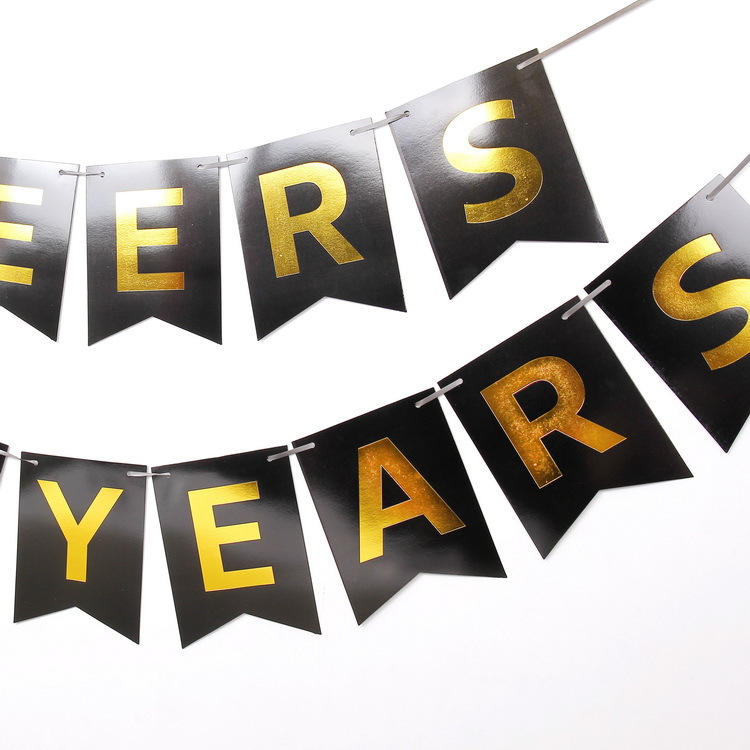 CHEERS TO 30 YEARS Banner Party Anniversary Decoration