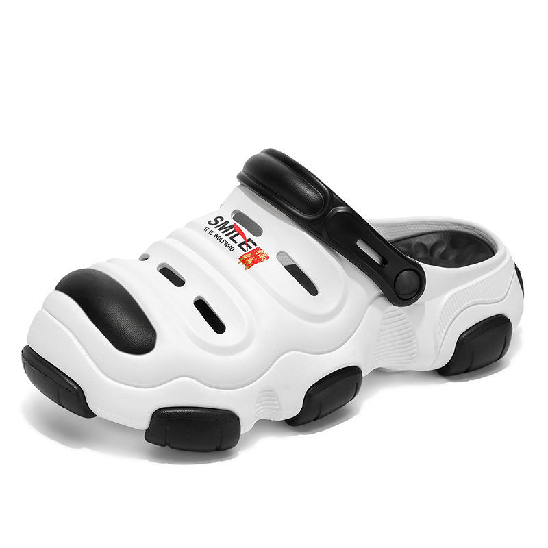 En nombre del cabello, zapatos con agujeros, nuevas sandalias de dos desgaste de verano, zapatos transfronterizos de alta gama para hombres, zapatos de playa, sandalias para hombres