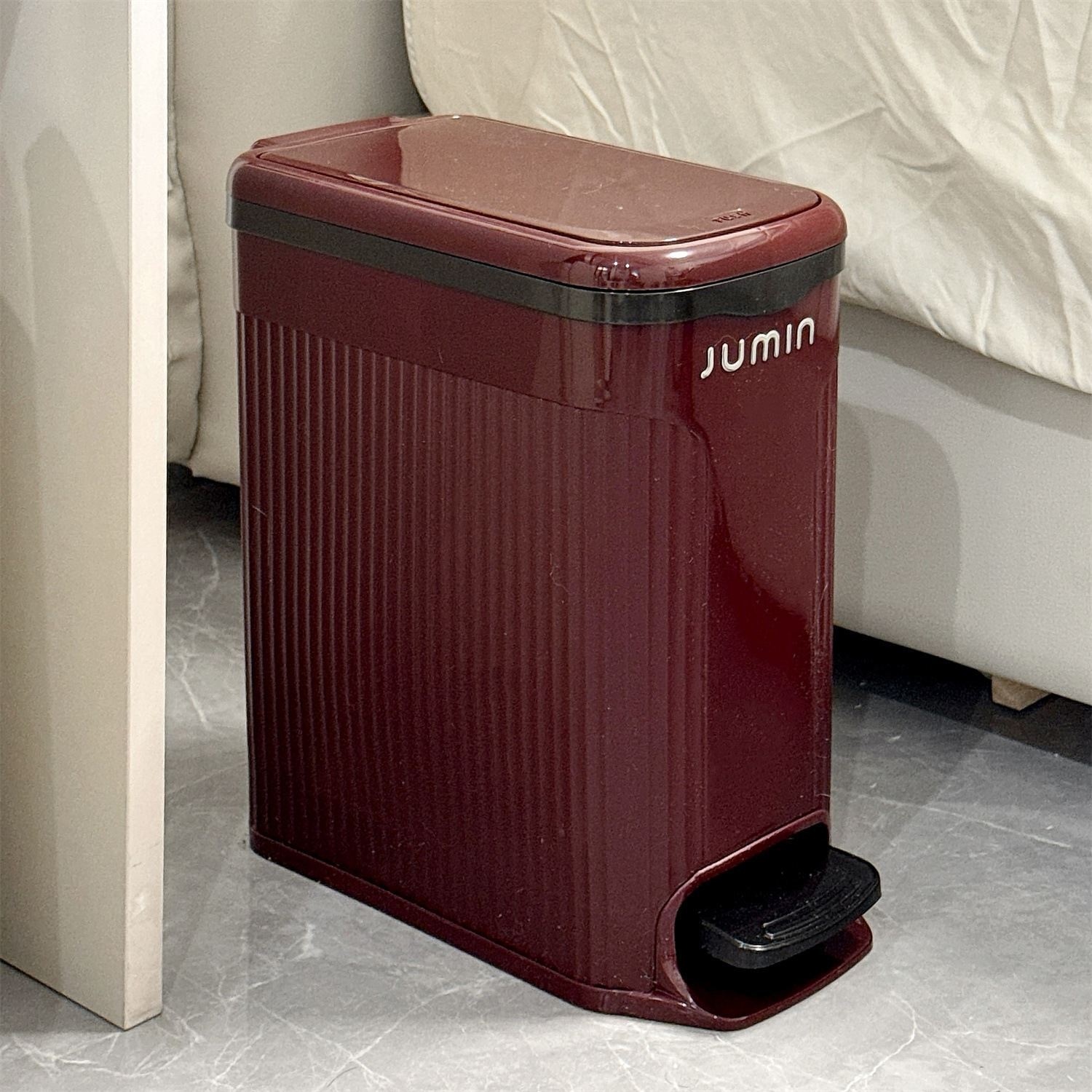 Basura del baño, sala de estar, cocina, cubo de pisada, cubo de papel, cubo de baño con cubierta, nuevo tipo