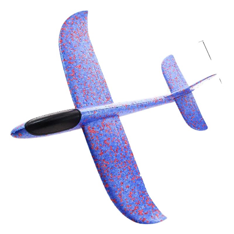 Nuevo gran mano lanzando espuma columpio aviones LED truco avión modelo puesto Venta caliente mano lanzando aviones