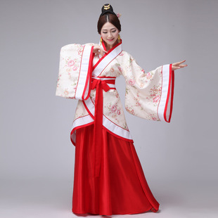 New Hanfu Ancient Costume Performance Outfit Stage Guzheng Performance Outfit Women's Modified Tang Suit Ruqipu Princess