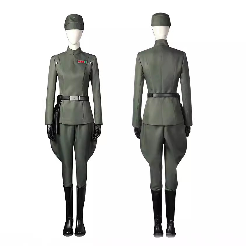 2022 New Obi-Wan Cosplay Costume Tia Officer Uniform Set Cosplay Women's Clothing