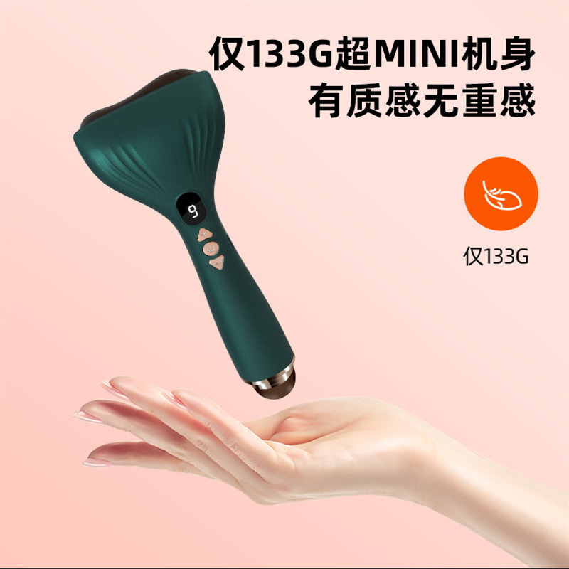 跨境新品电动刮痧板 美容仪砭石刮痧按摩仪眼部按摩器热敷刮痧板|undefined