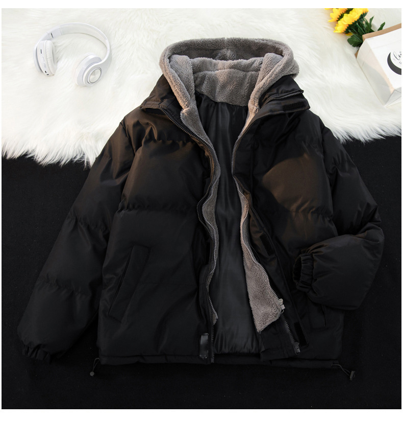 Plus-Size Fleece-Lined Parka – Oversized Thermal Jacket With Hidden Pockets (M-8XL, 3 Colors, 500g Polyester Fill, No-Logo Design)_voghion.com