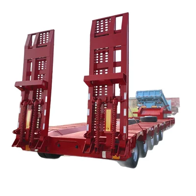 Trucks, Specialized Low-Bed Semi-Trailer, Ağır yük qoşquları