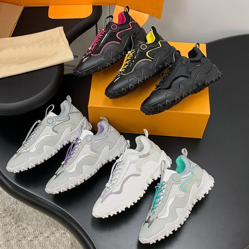 Autumn 2024 New Technology Waterproof Cloth Leather Patchwork Torre Shoes Women's Lace-up Non-slip Breathable Sports Running Shoes