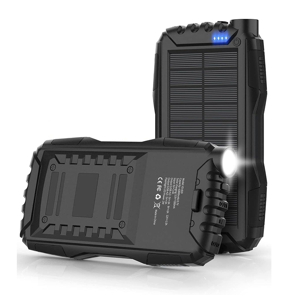 跨境爆款42800mAh Portable Solar Charger Power Bank External