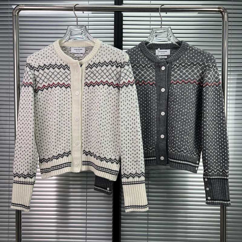 Early Autumn Discount Christmas Style Heart Dot Buttoned Sweater Jacket for Women 2025 Autum New Retro Slim Cardigan