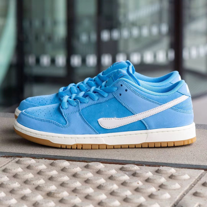 high quality Dunk SB Black Grey Blue White Raw Glue Philadelphia Contrast Sneakers School Men's and Women's Casual Sports Trendy Shoes