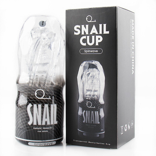 Colored snail transparent airplane cup men's penis exerciser masturbation training device inverted mold adult products manufacturer
