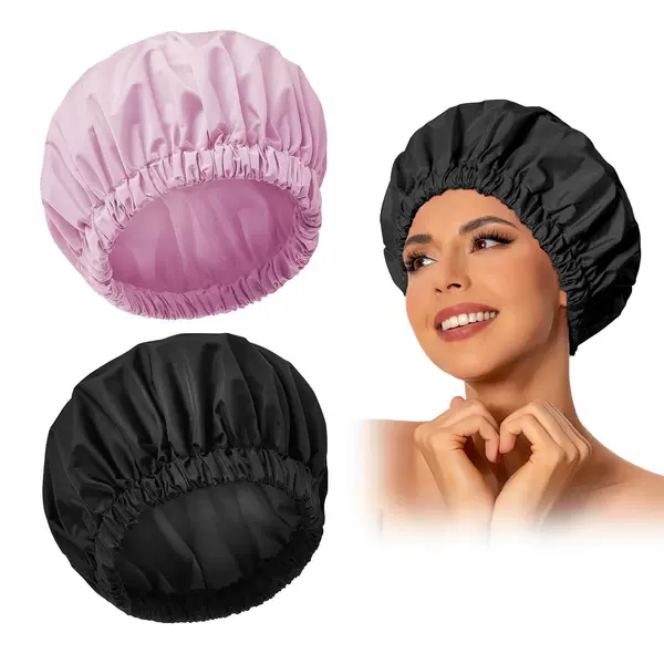 Summer Amazon Single-Layer Waterproof Shower Cap Hair Care Bath Shower Cap Long Hair Women's Oil Cap Bath Hair Care Cap