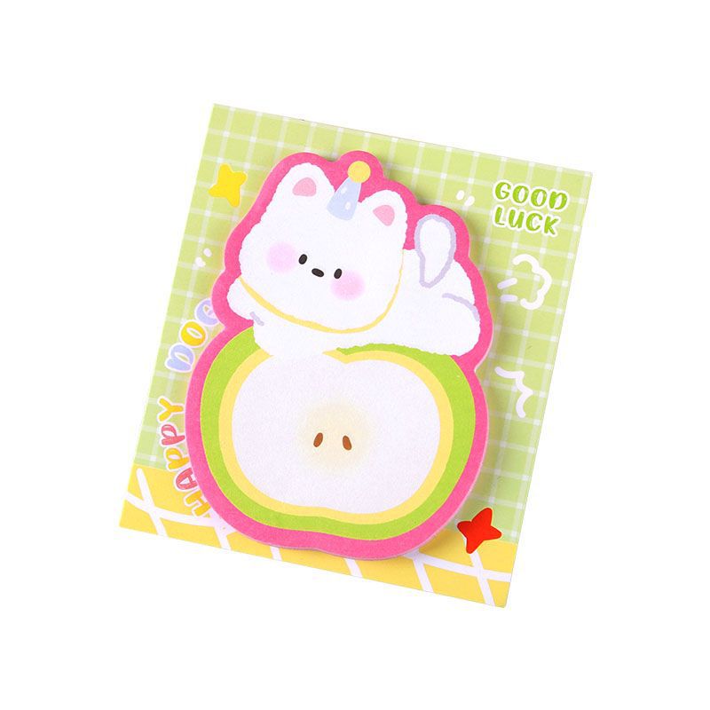 Nuevo papel de nota adhesiva de West Highland de forma especial de dibujos animados lindo perrito N notas adhesivas de mensaje al por mayor