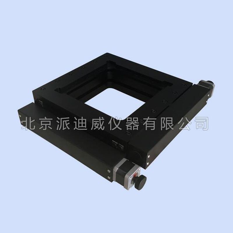 PT-XY100电动组合台 双轴滑台 电动位移台 平移台 滑台 旋转台