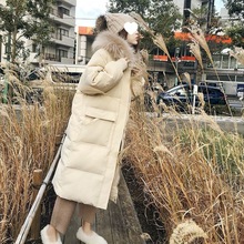 2025新款冬季棉衣女中长款外套韩版宽松加厚毛领棉袄小众设计棉服