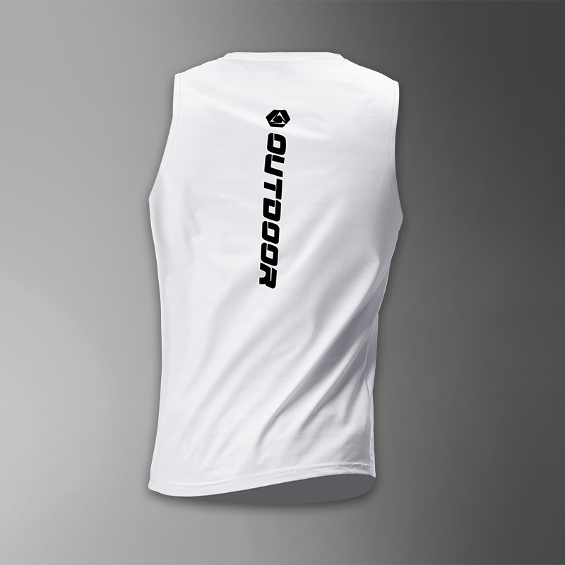 Chaleco de hielo de baloncesto masculino acondicionamiento físico rápido de verano pista y campo entrenamiento americano camiseta de carrera sin mangas equipo de marea