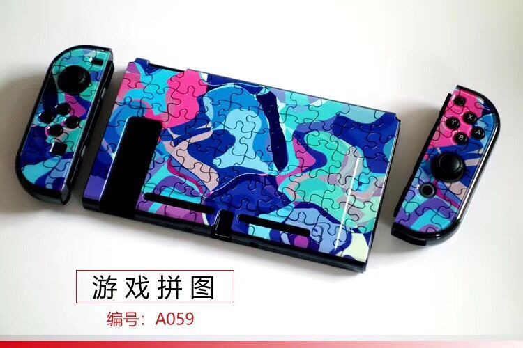 【一件】任天堂switch分体保護ケースゲームテーマカラーケース硬質保護ケース|undefined