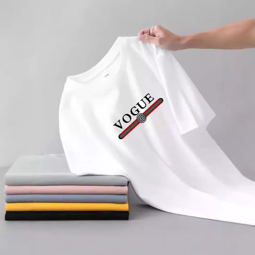 Men's Summer New Loose Breathable Print T-Shirt, Trendy Brand Replication, Slimming Stylish, Versatile, Instagram Style Top
