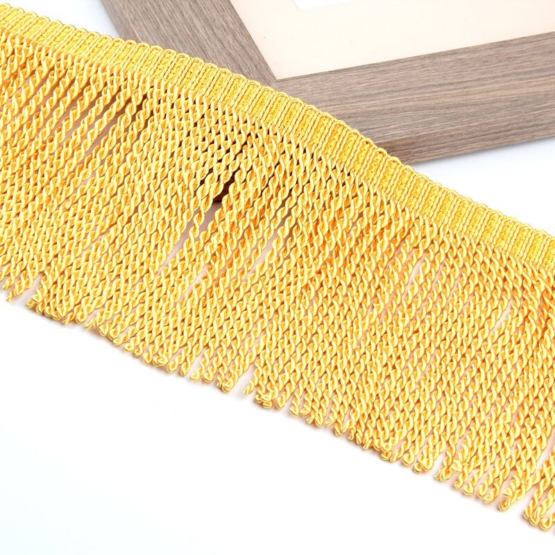 European-style golden curtain lace accessories accessories crystal beads truck decoration Villa screen window increased 15CM rope row